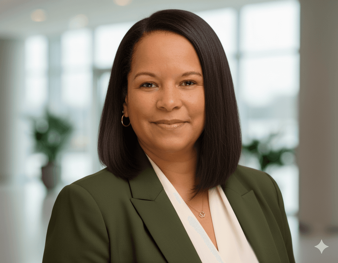 Professional portrait of Staci Collins.